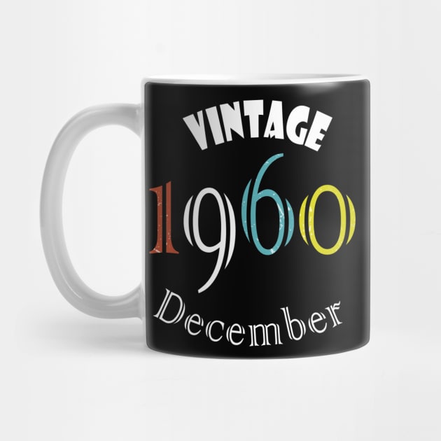 1960 Vintage December Birthday by rashiddidou